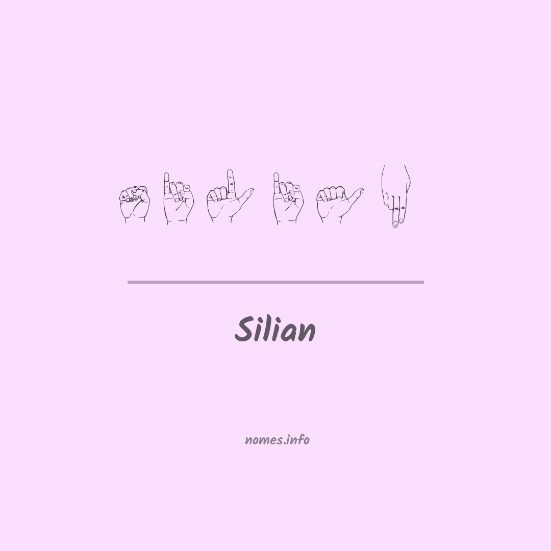 Silian em Libras