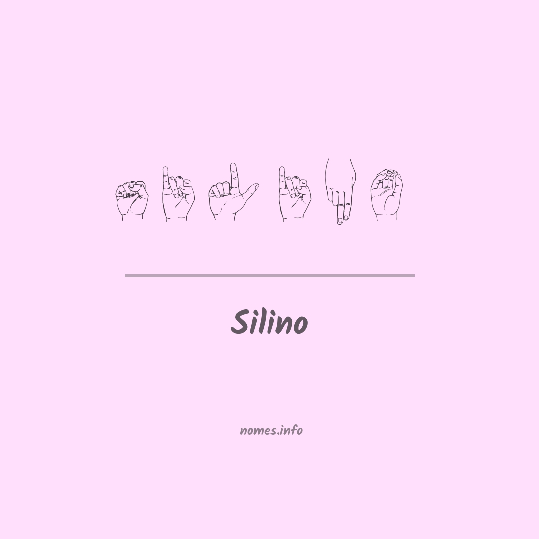 Silino em Libras