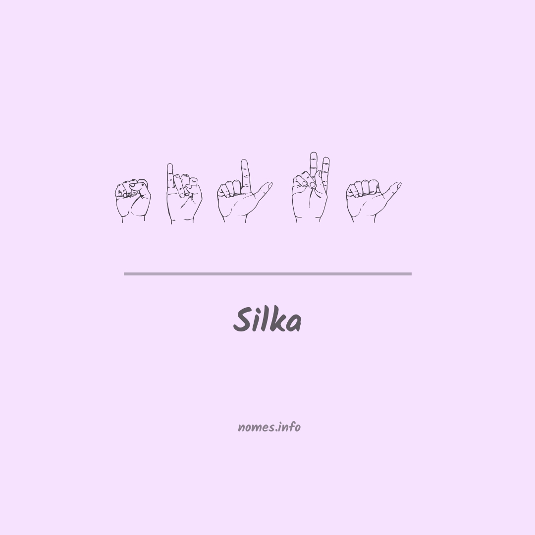 Silka em Libras
