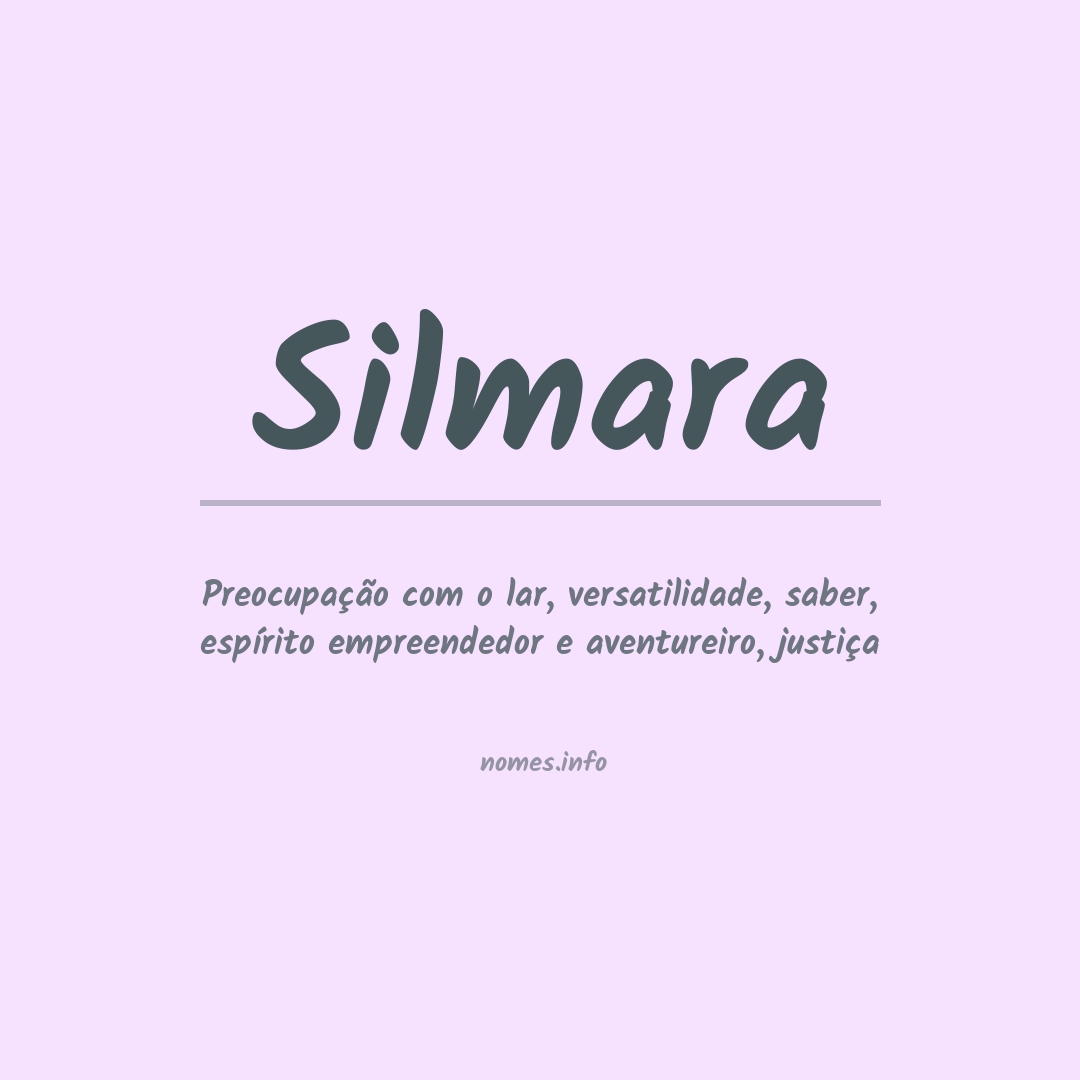 Significado do nome Silmara