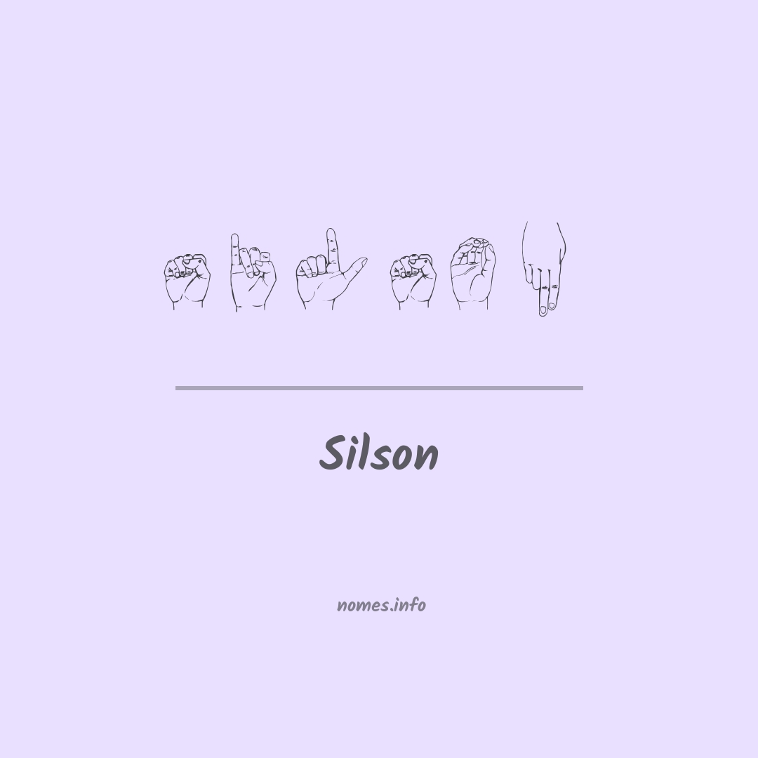 Silson em Libras