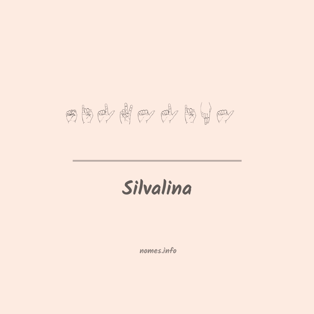 Silvalina em Libras