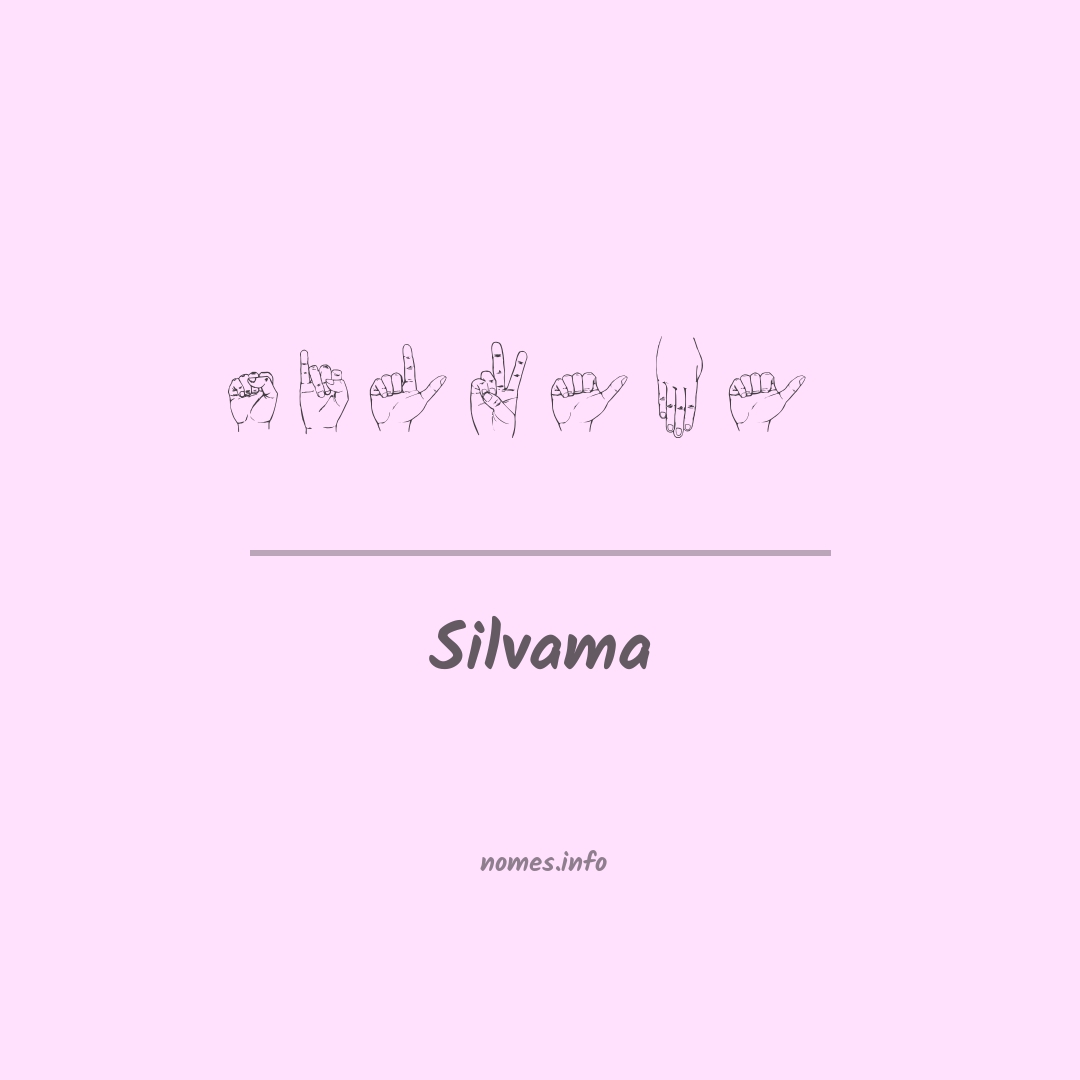 Silvama em Libras