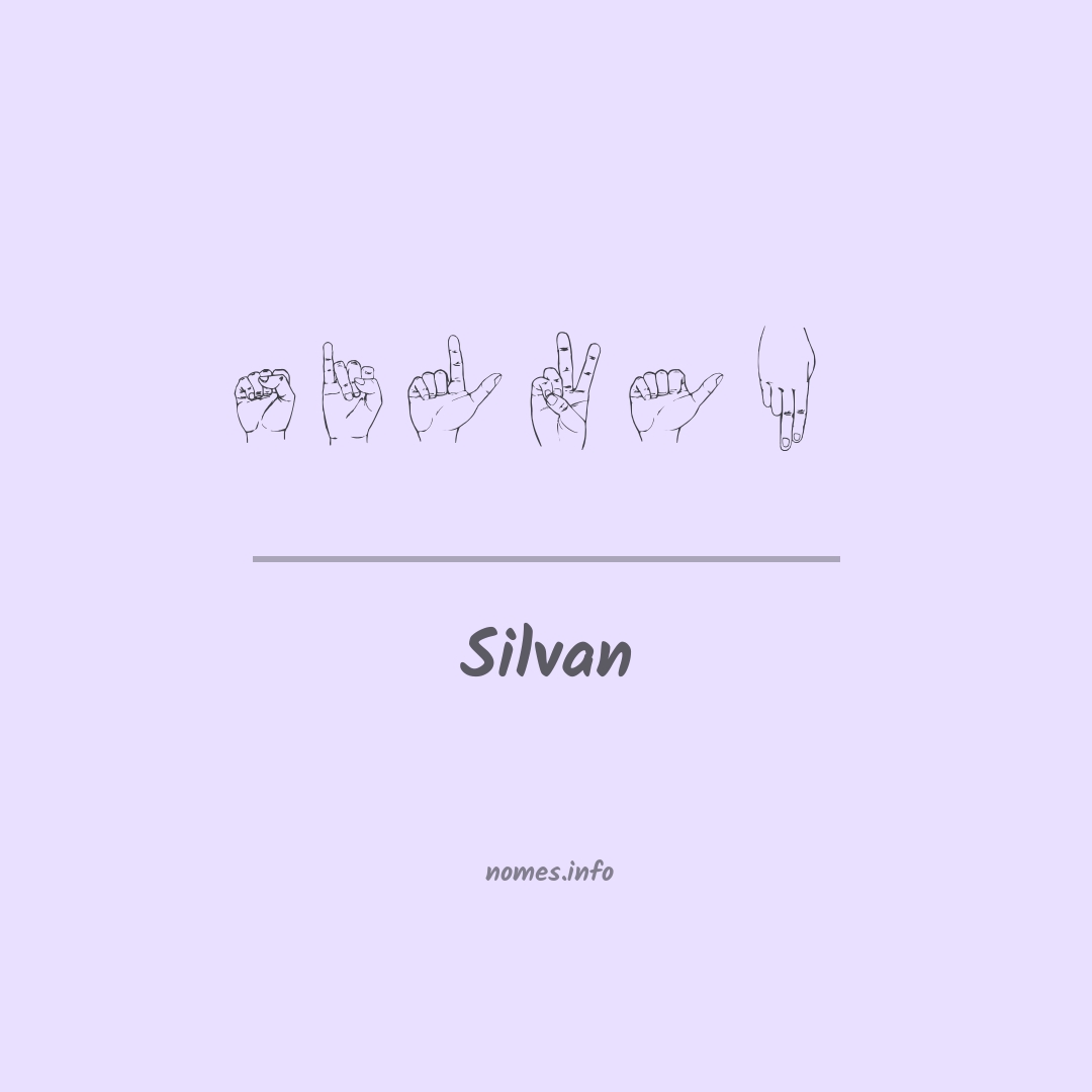 Silvan em Libras Silvan em Libras