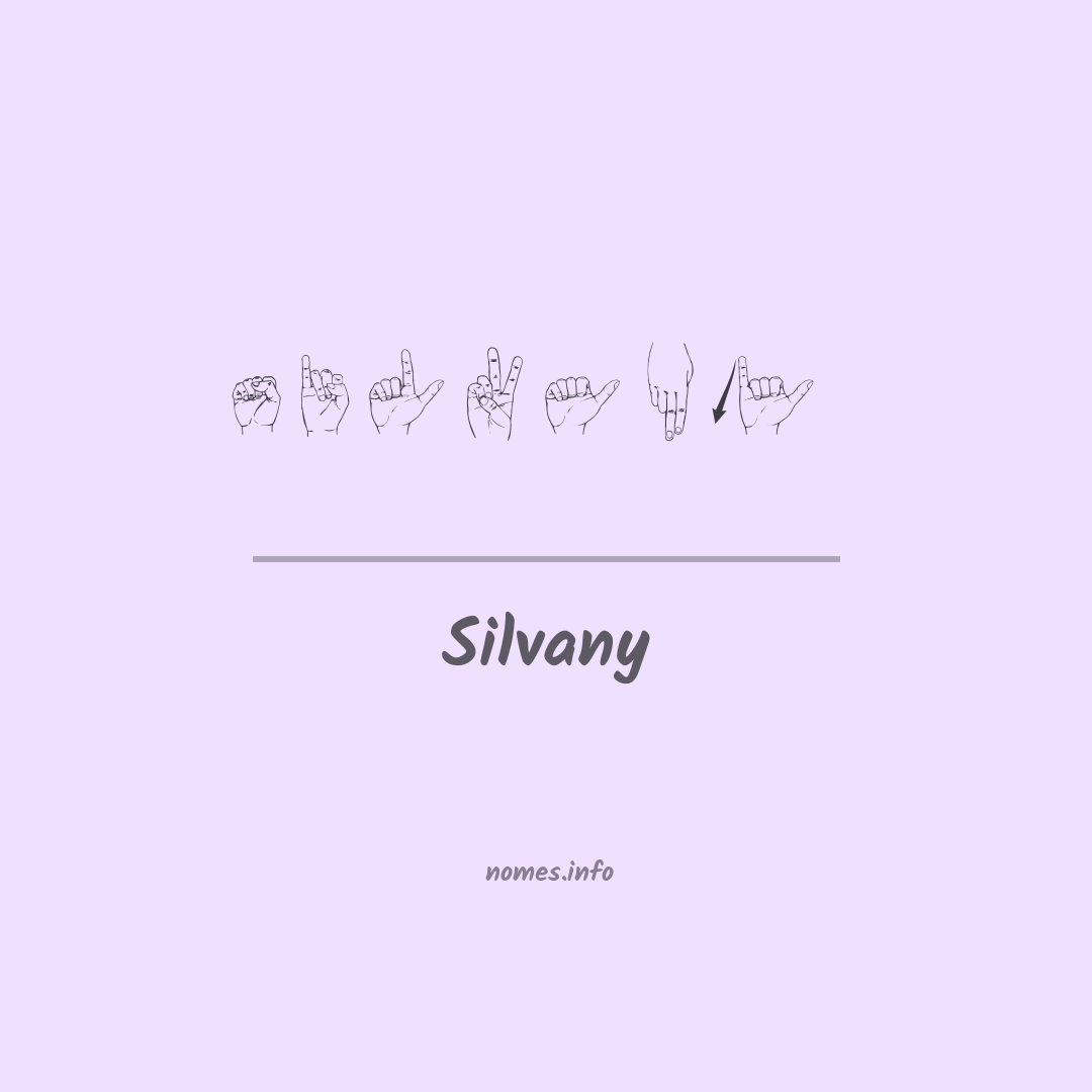 Silvany em Libras