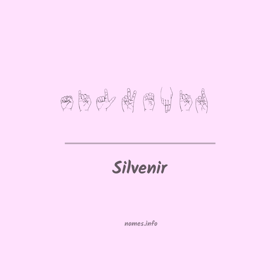 Silvenir em Libras
