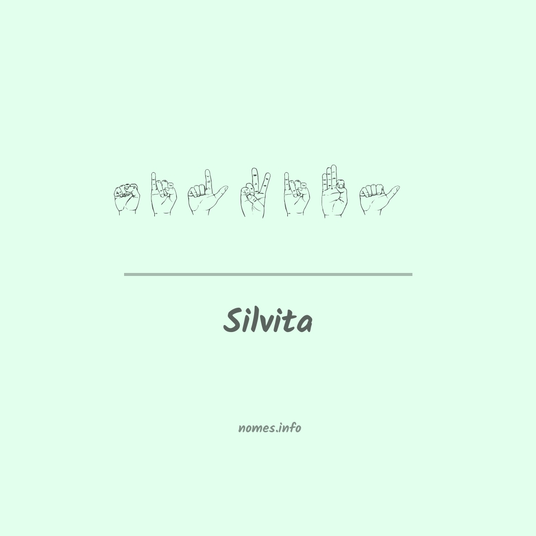 Silvita em Libras