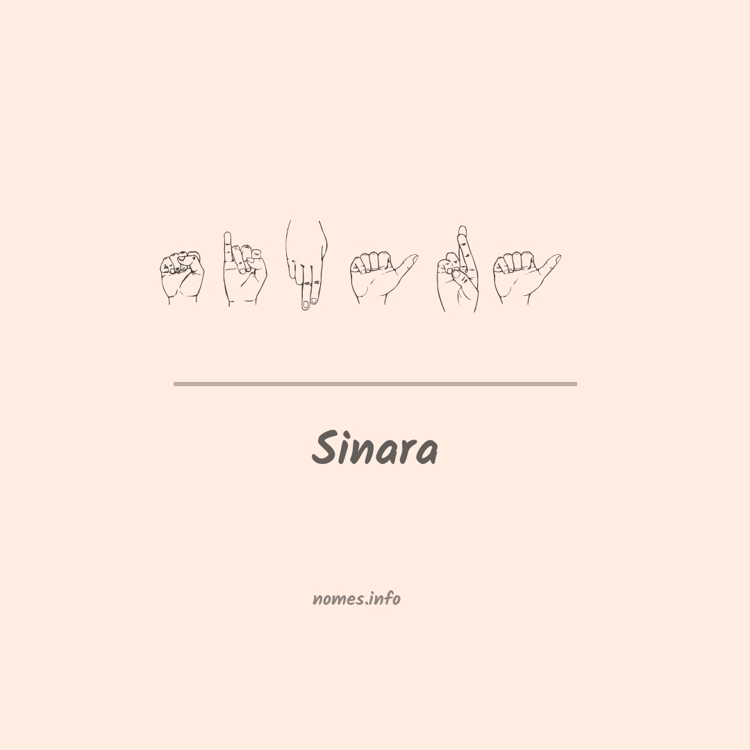 Sinara em Libras