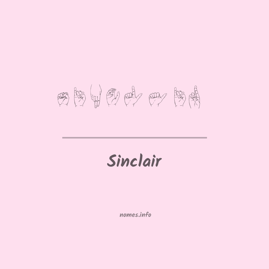 Sinclair em Libras