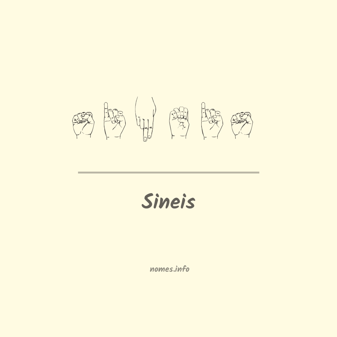 Sineis em Libras