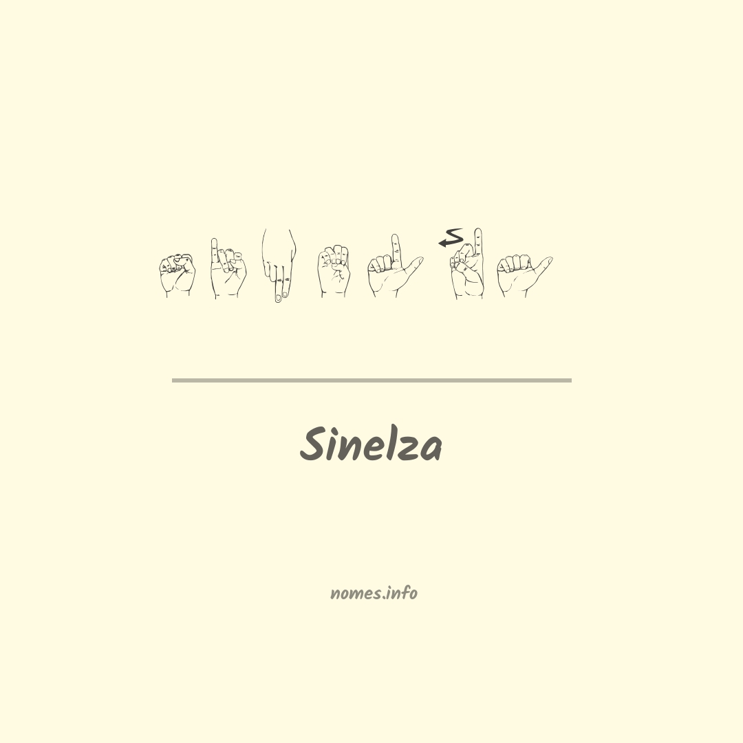 Sinelza em Libras