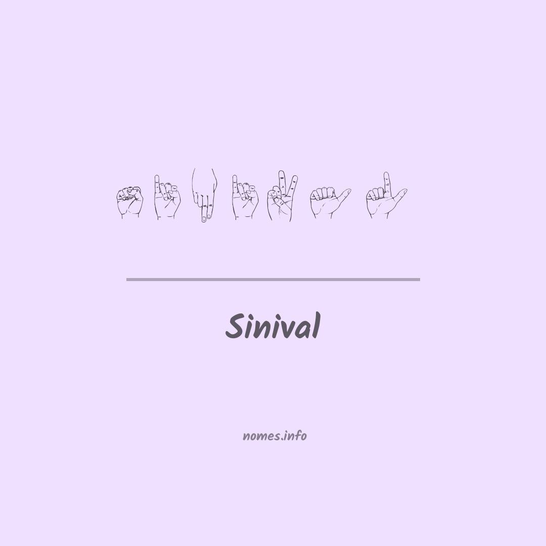 Sinival em Libras