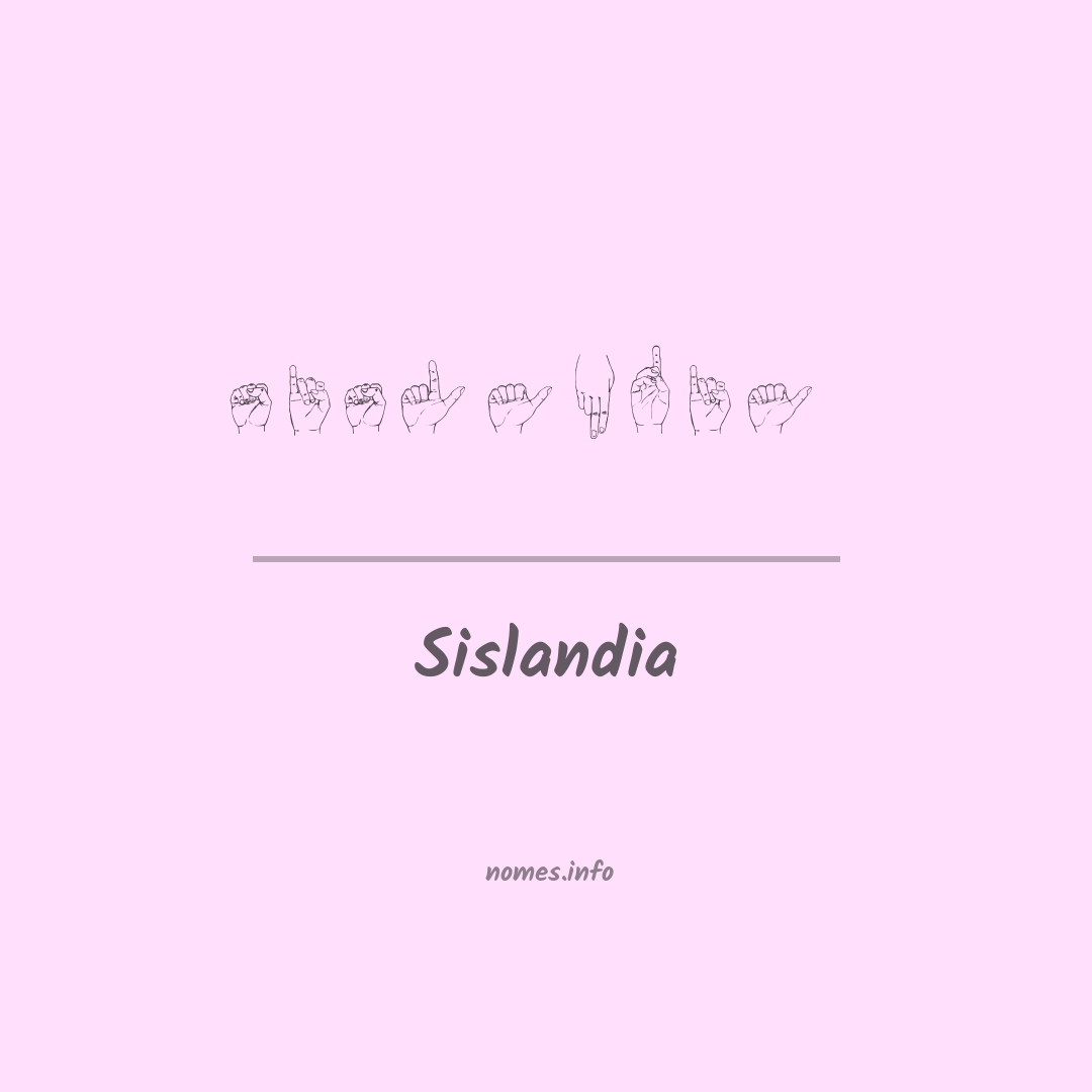 Sislandia em Libras