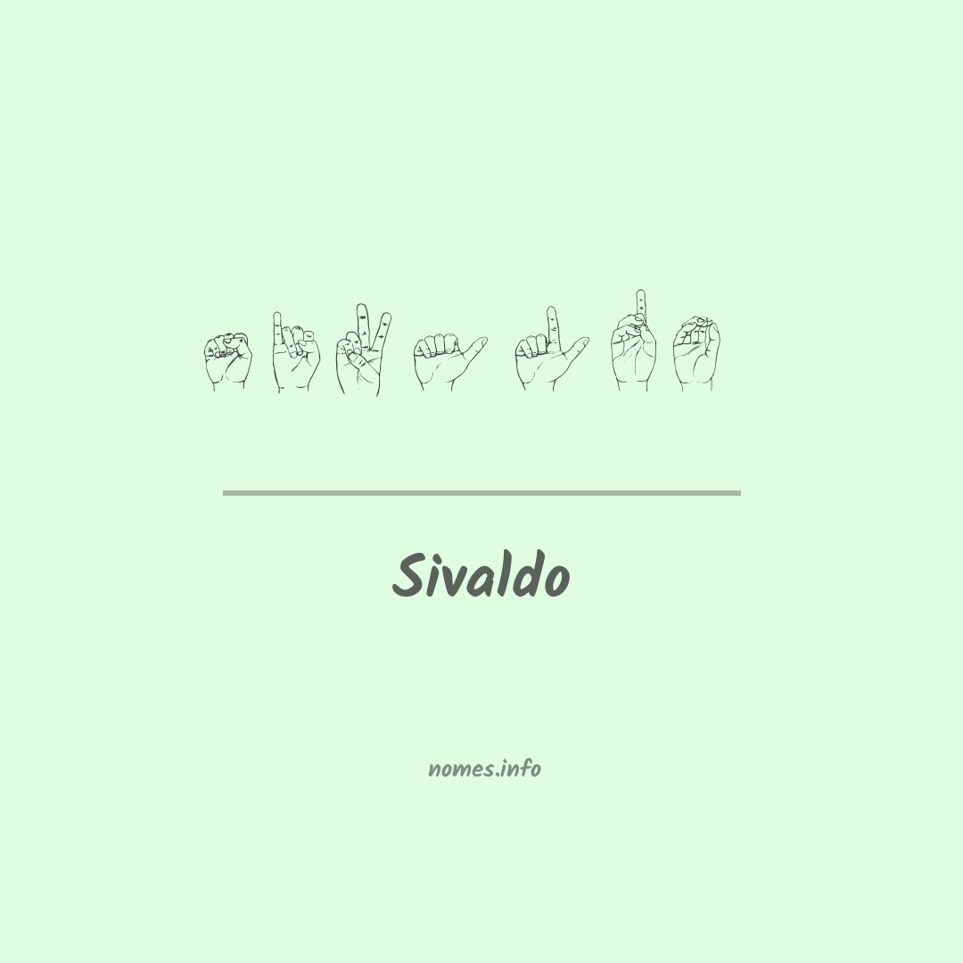Sivaldo em Libras