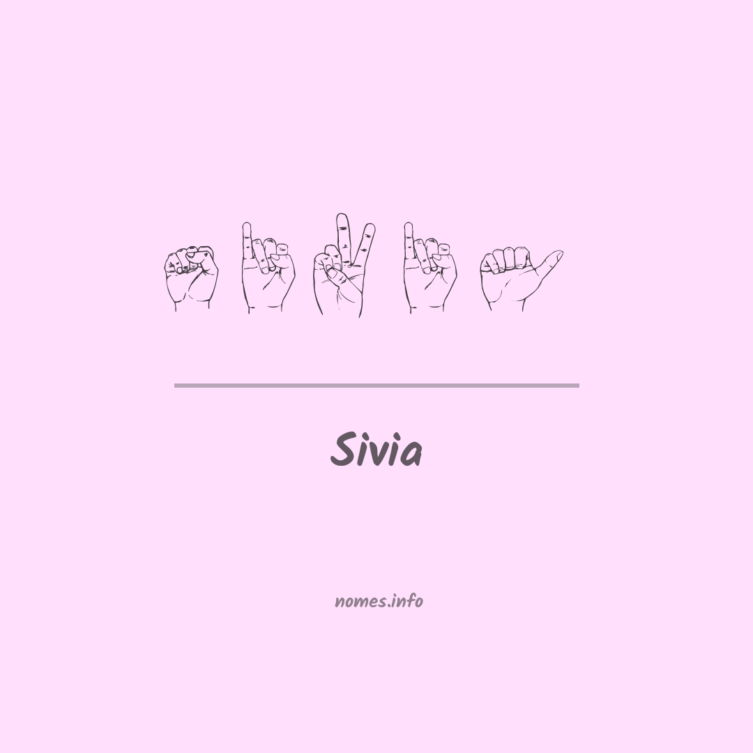 Sivia em Libras
