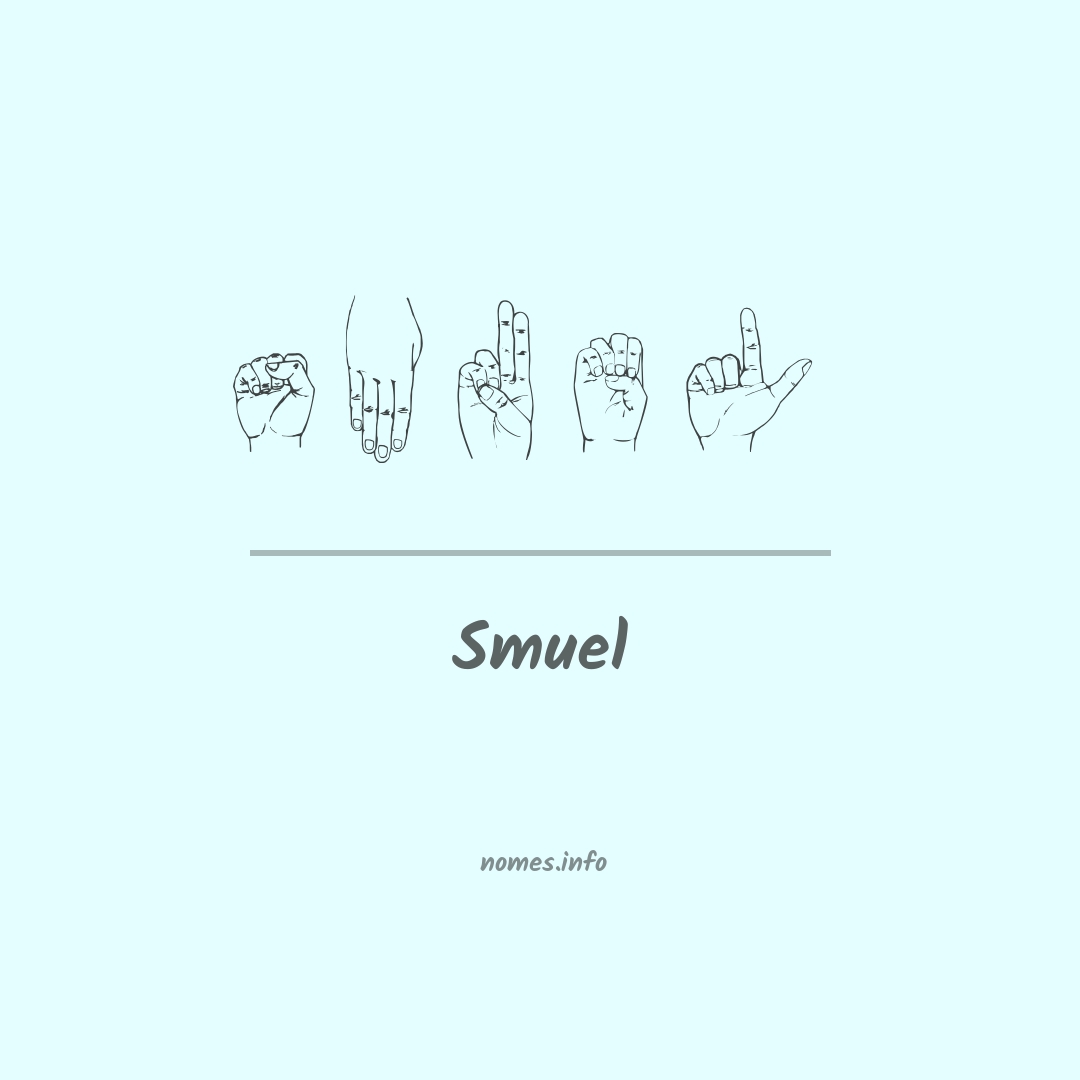 Smuel em Libras