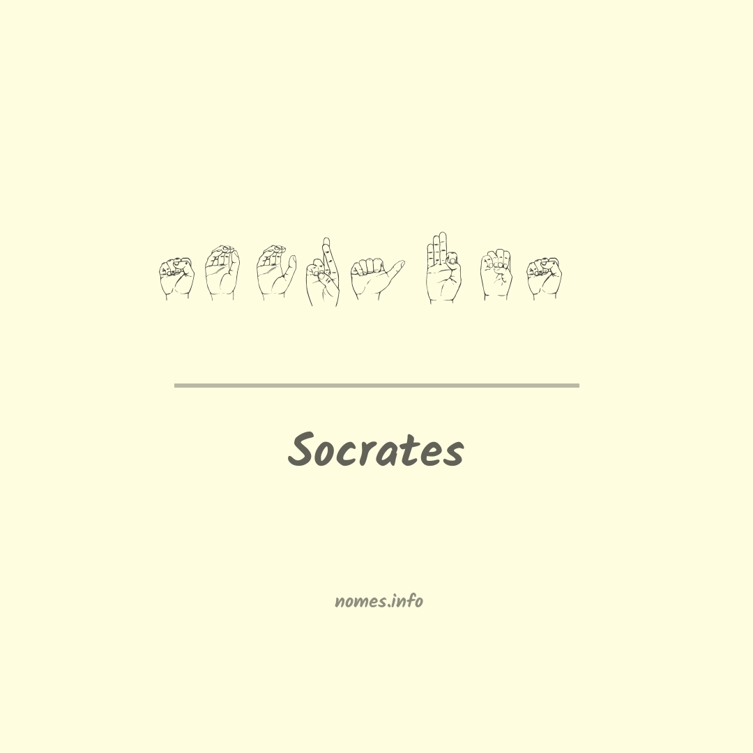 Socrates em Libras