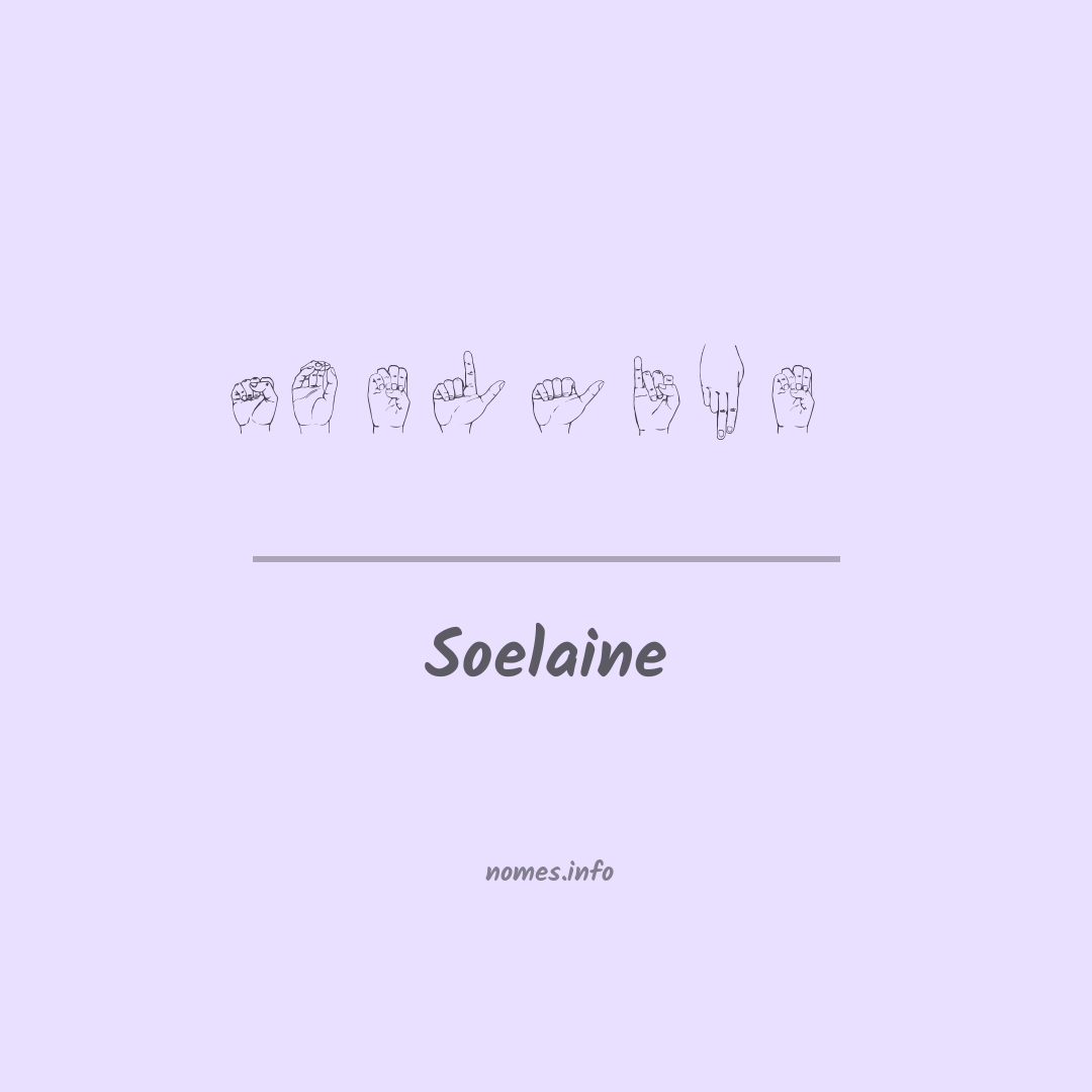 Soelaine em Libras
