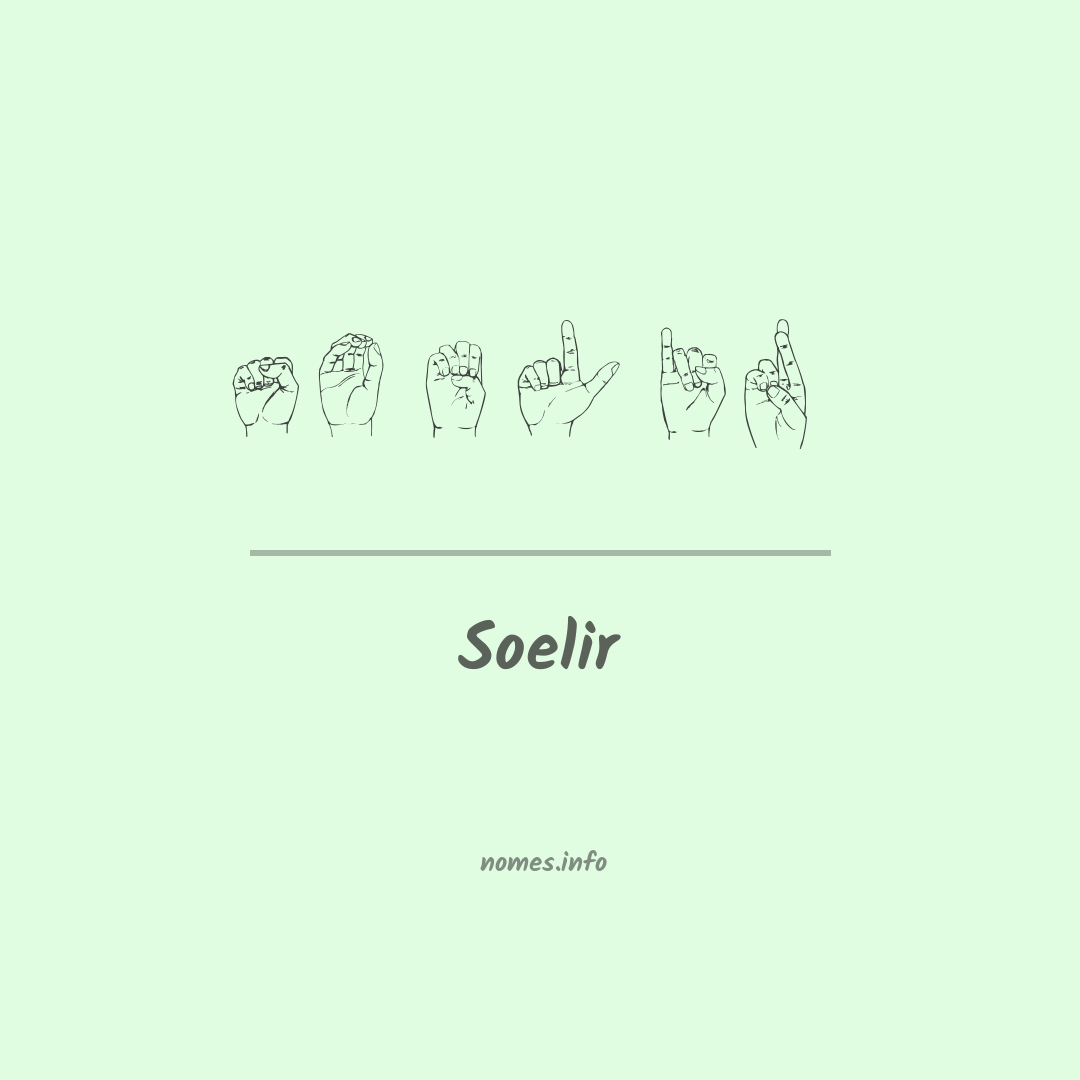 Soelir em Libras