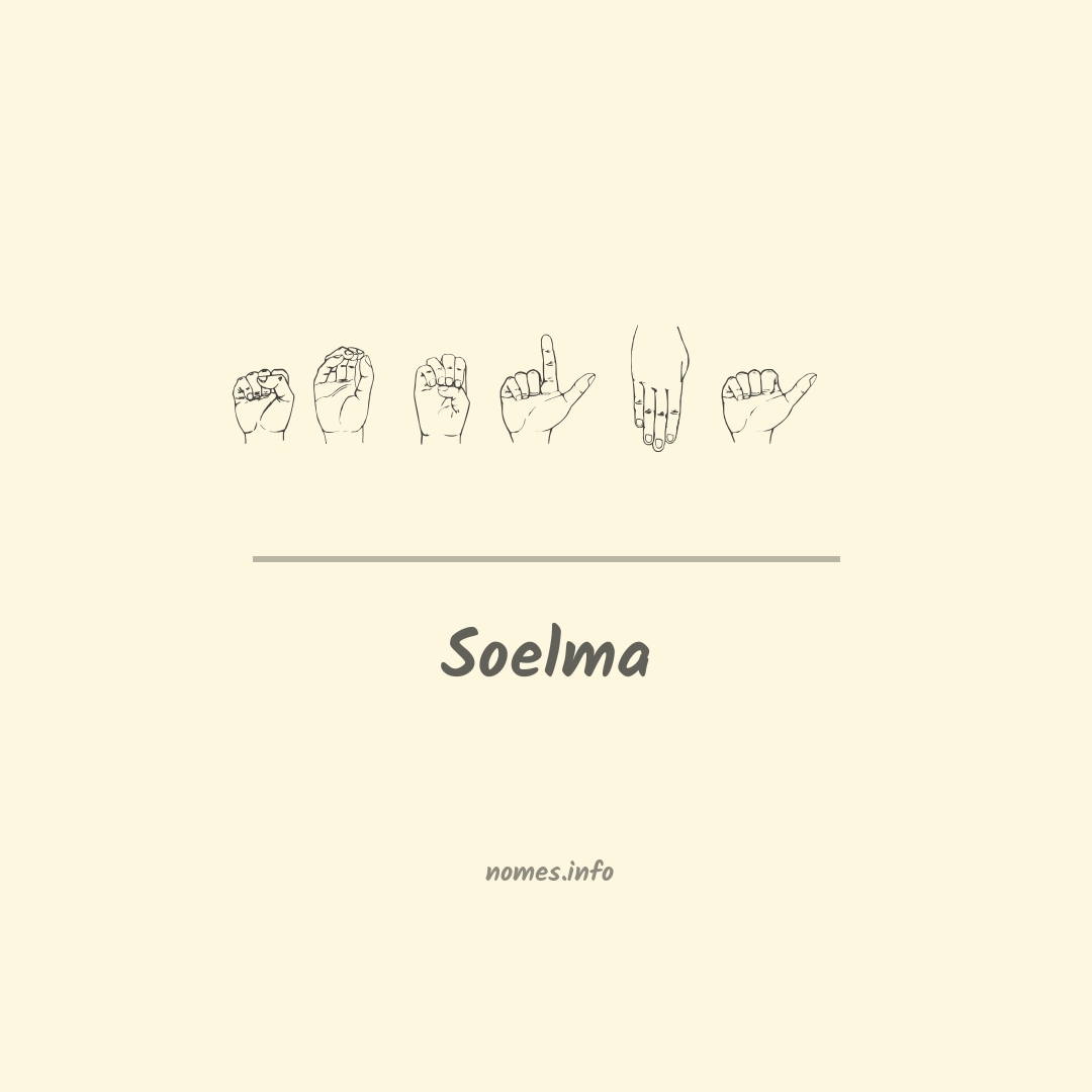 Soelma em Libras
