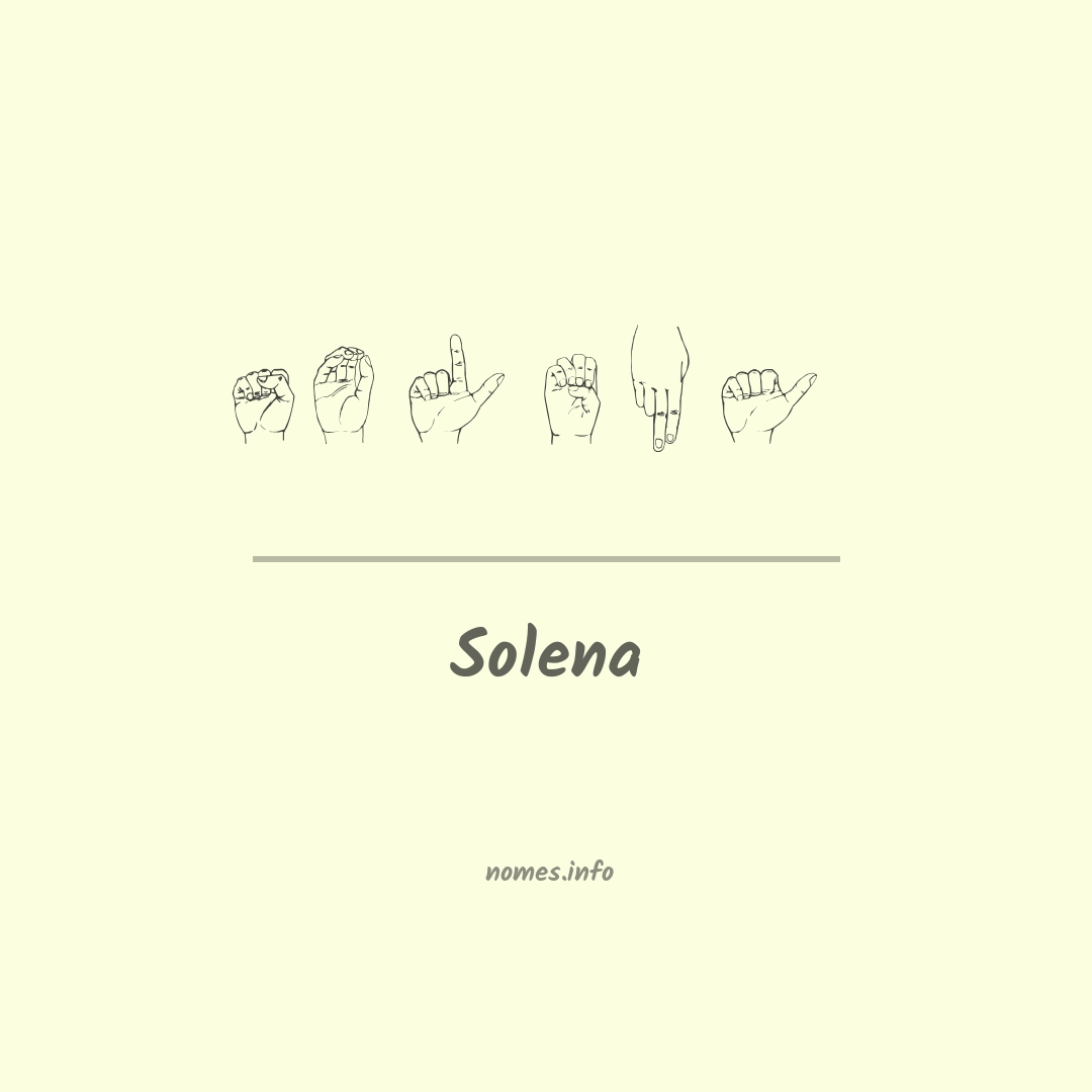 Solena em Libras Solena em Libras