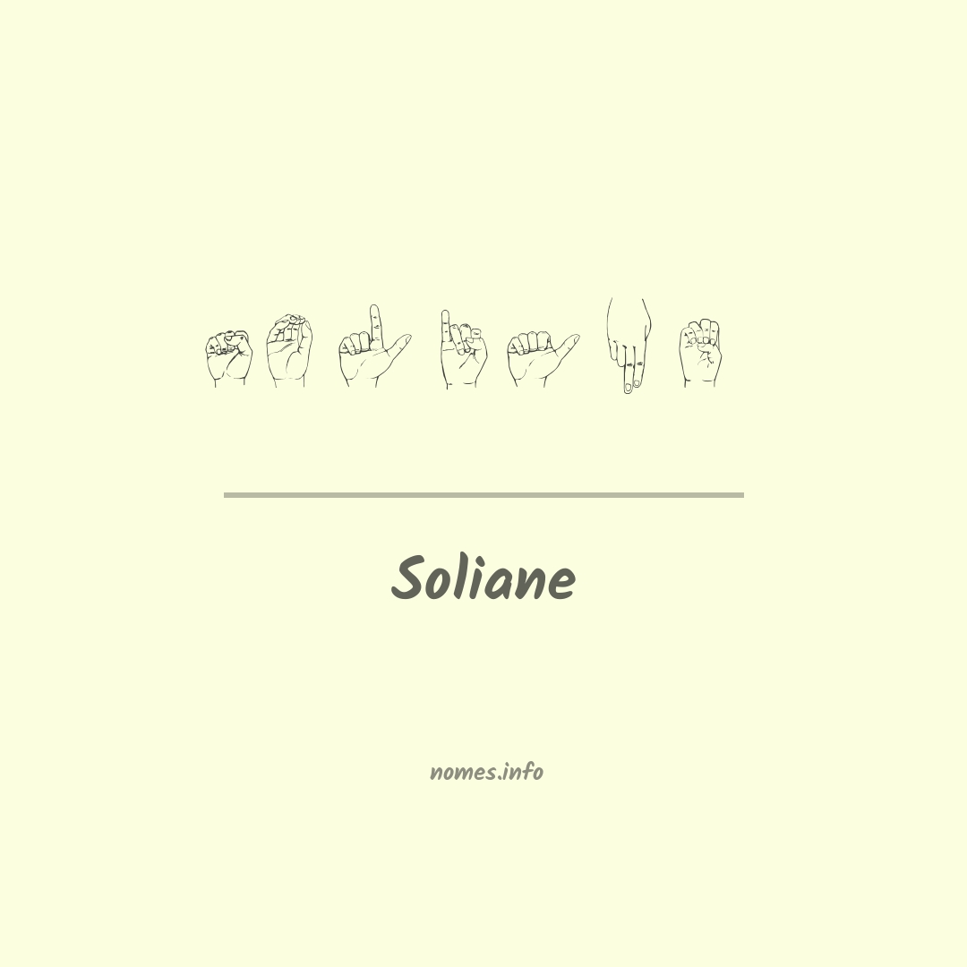 Soliane em Libras