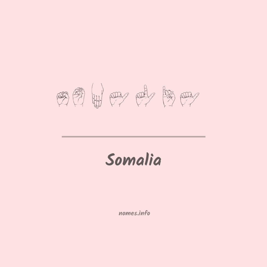 Somalia em Libras Somalia em Libras
