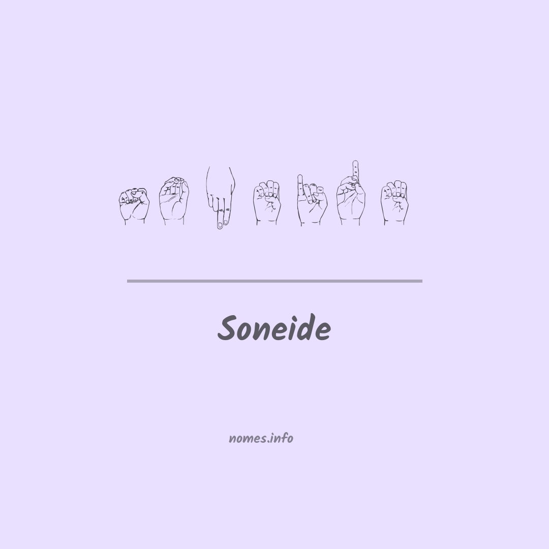 Soneide em Libras