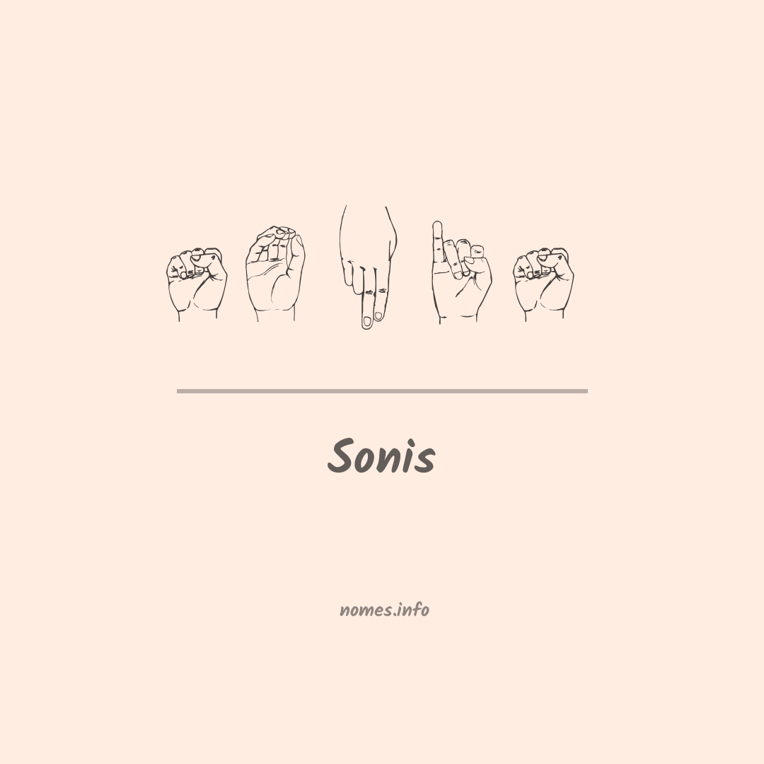 Sonis em Libras
