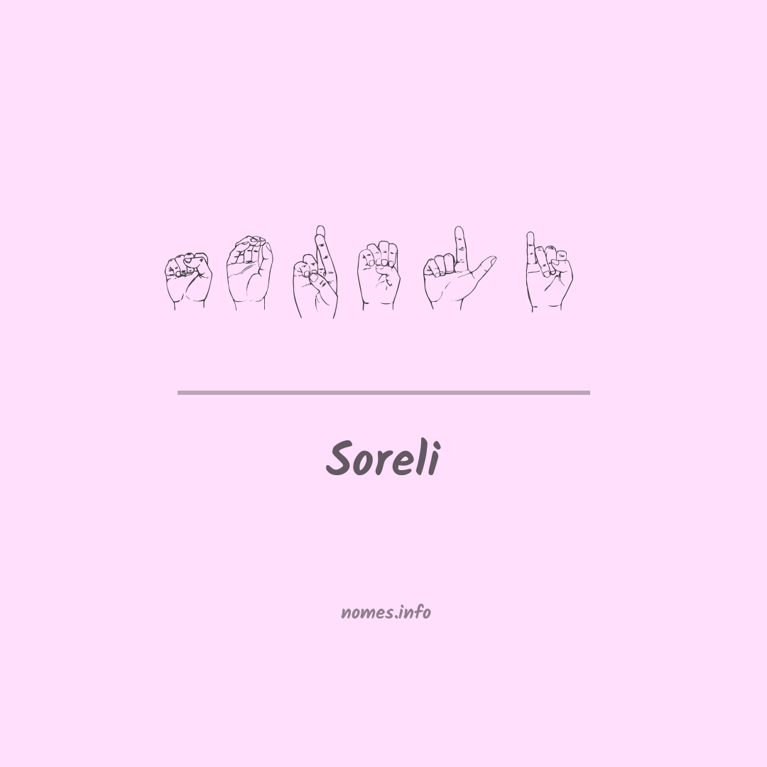Soreli em Libras