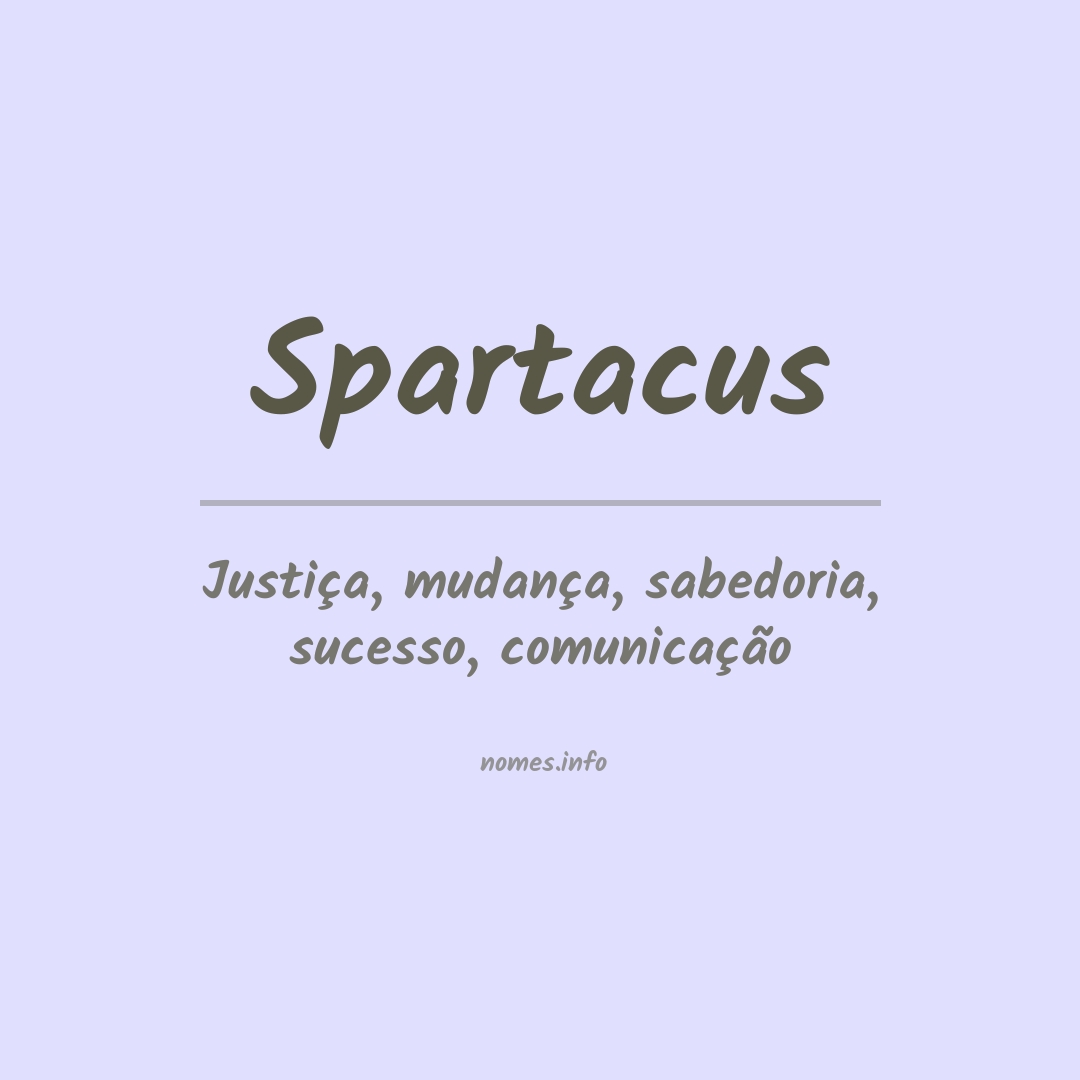 👪 → Qual o significado do nome Sparta?