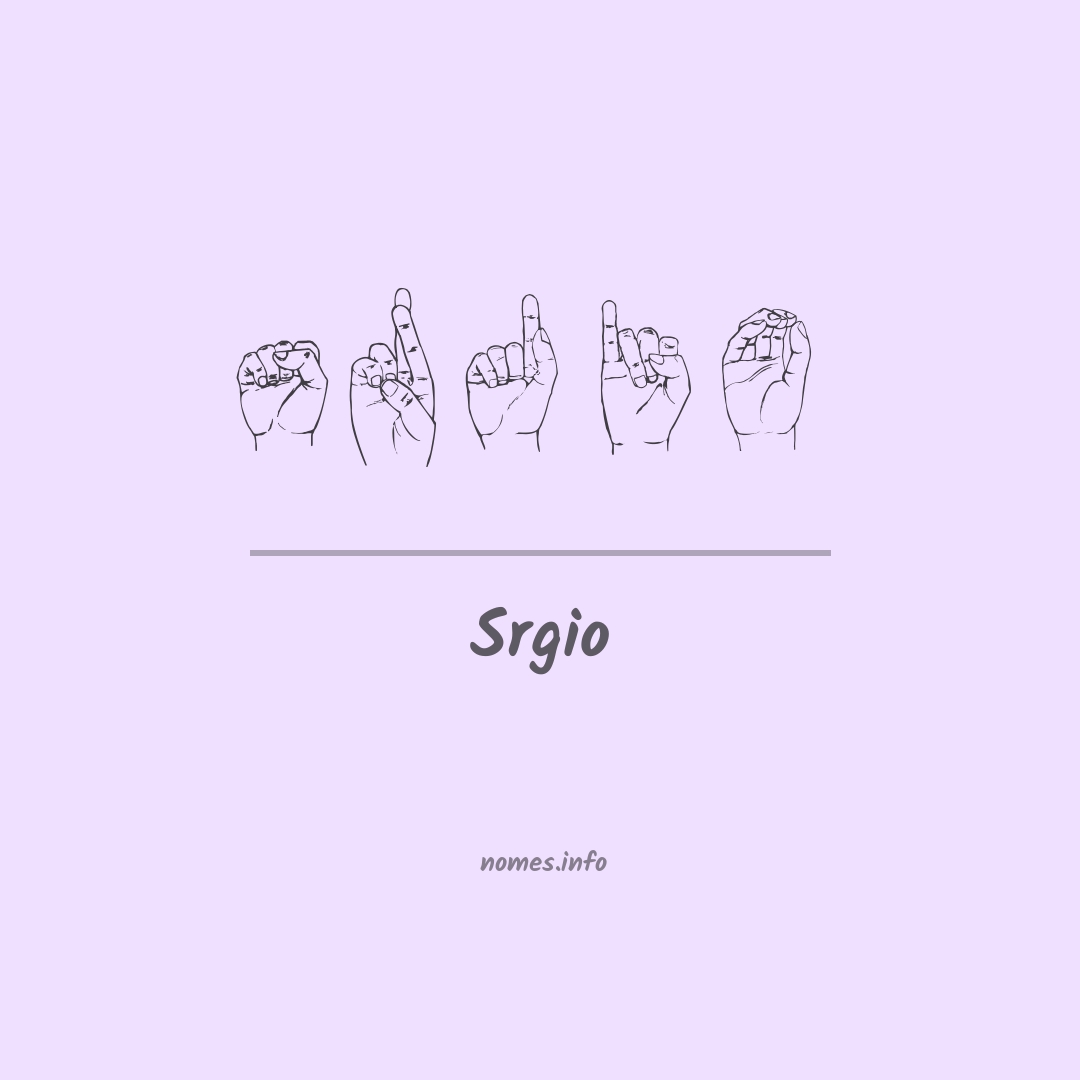 Srgio em Libras
