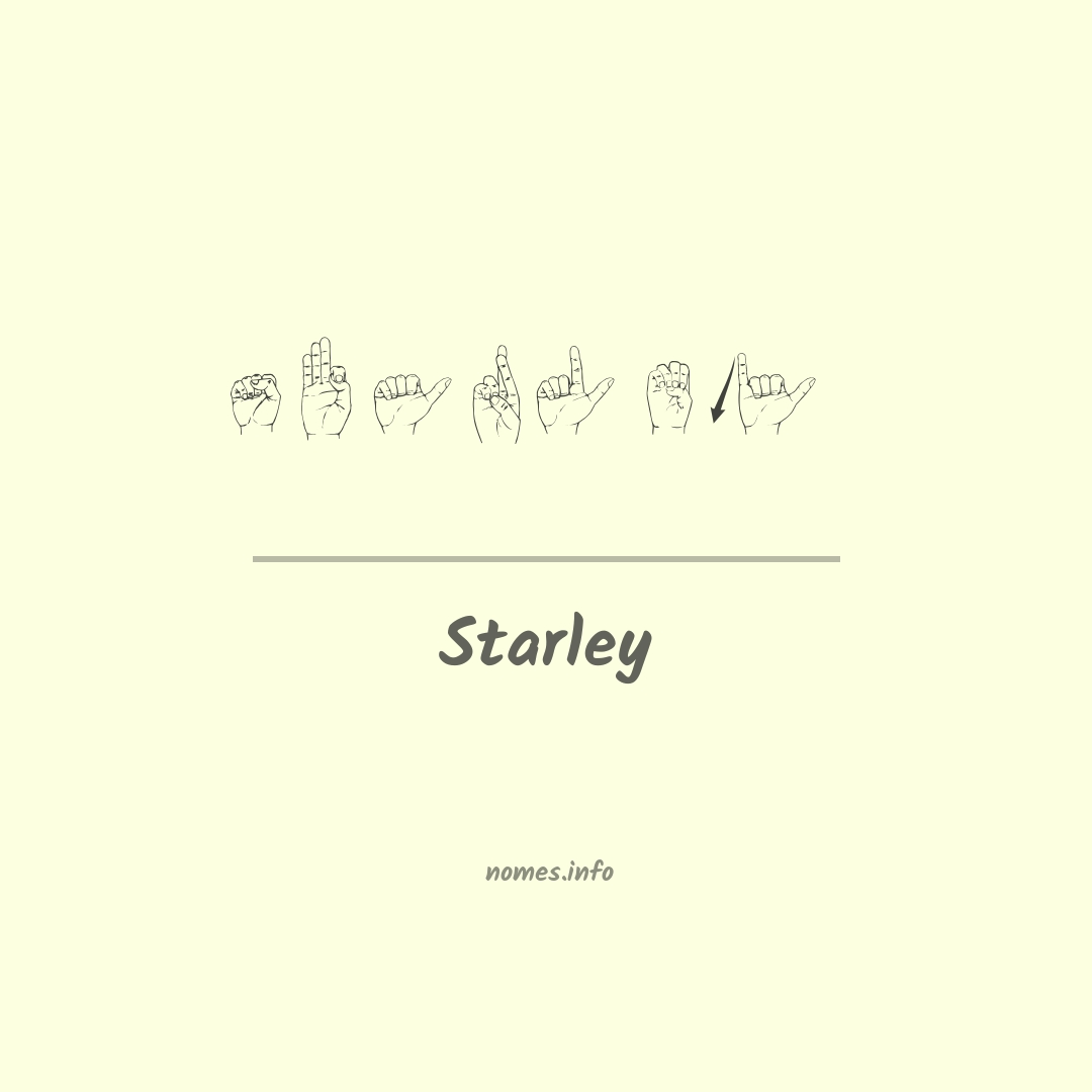 Starley em Libras