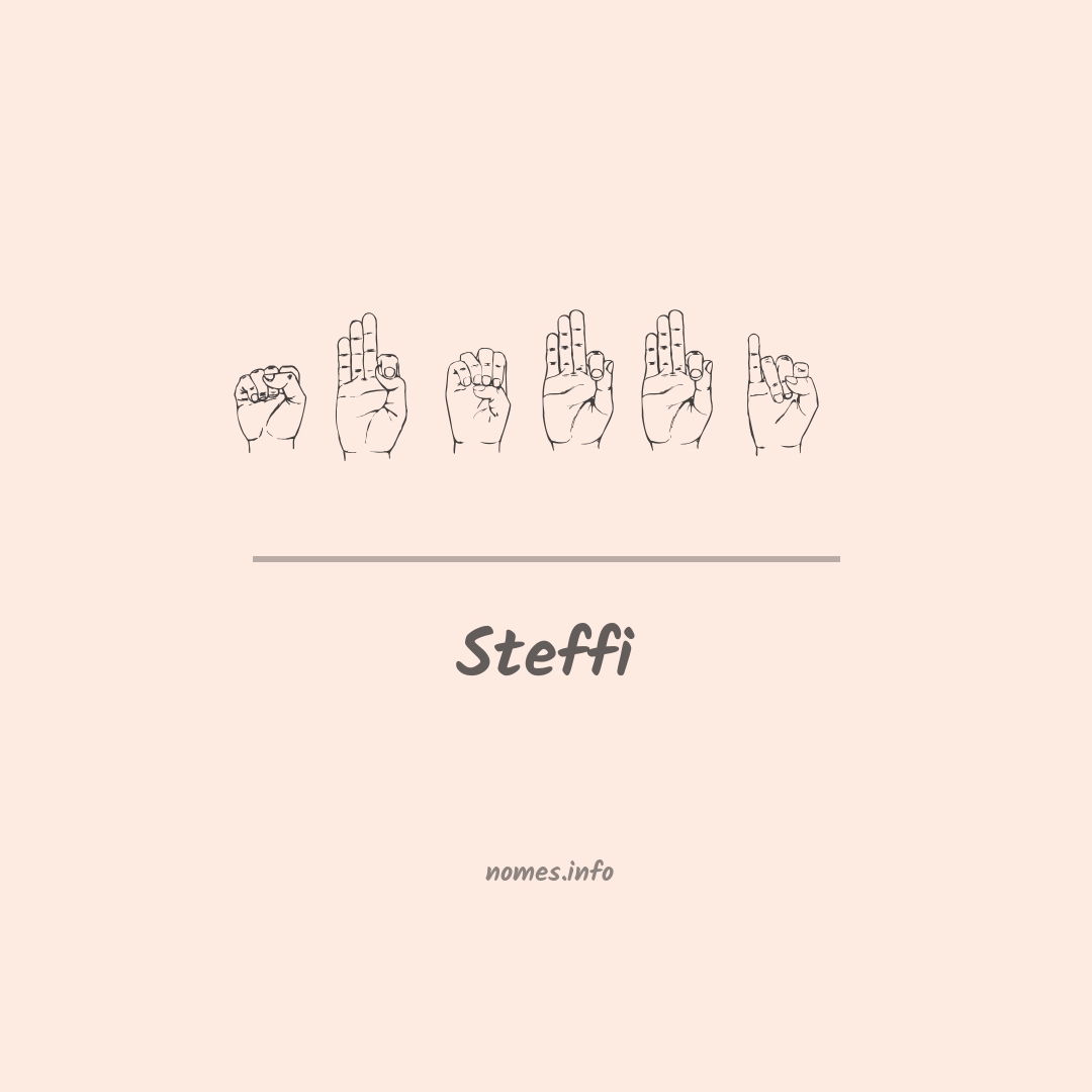 Steffi em Libras