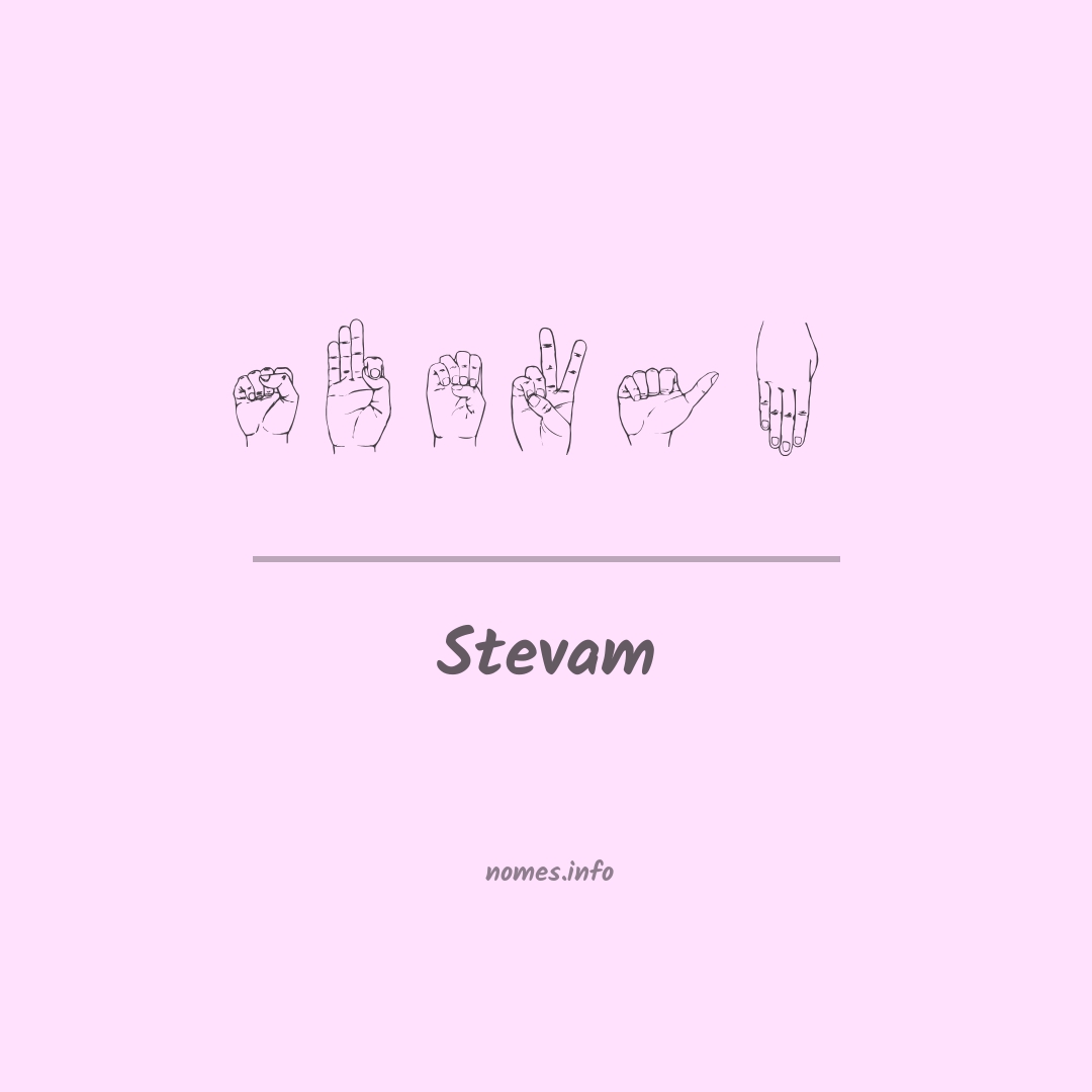 Stevam em Libras