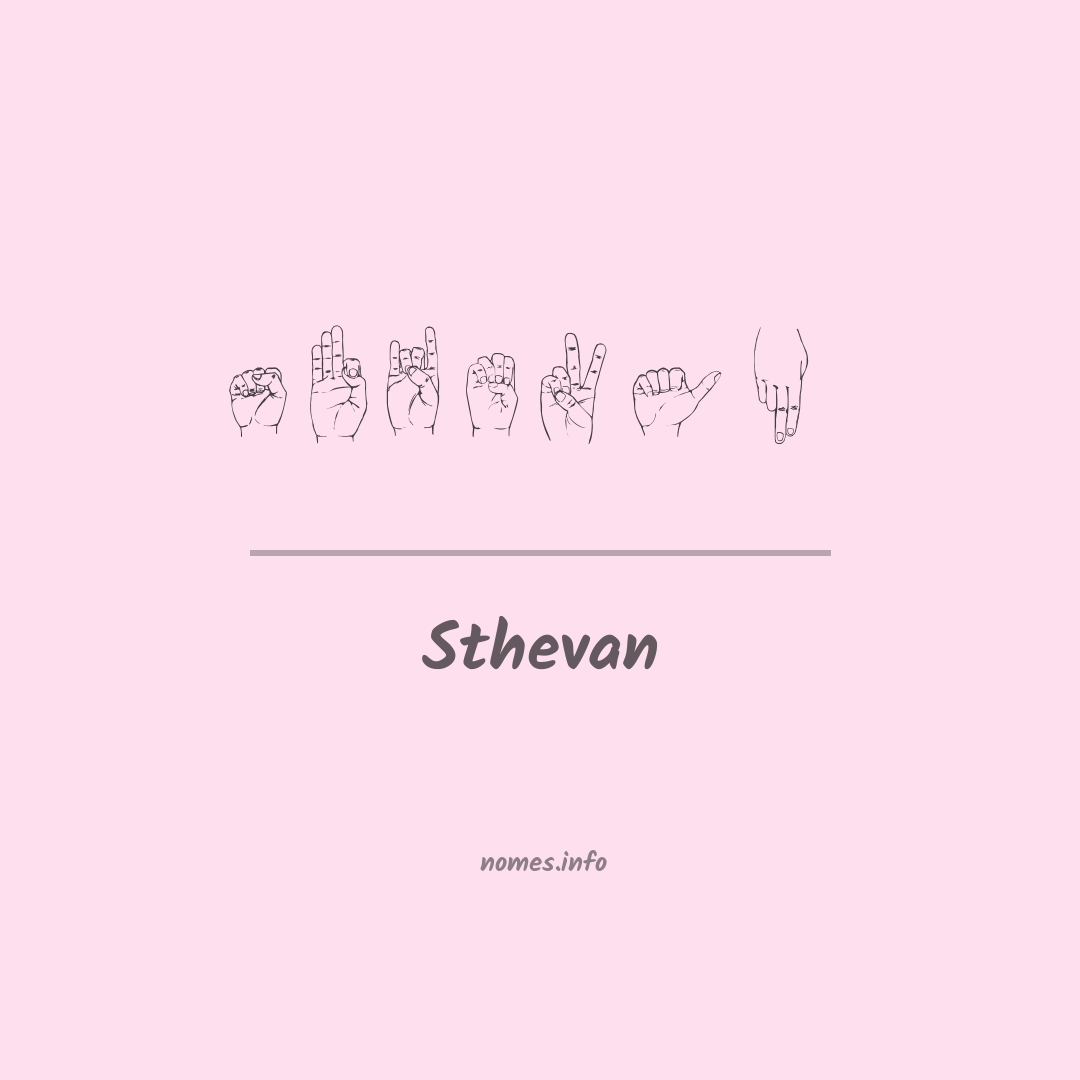 Sthevan em Libras