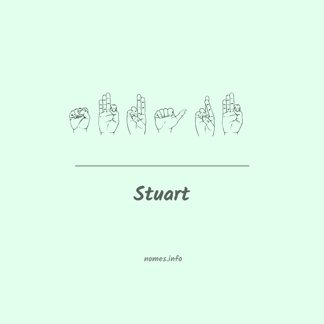 Stuart em Libras