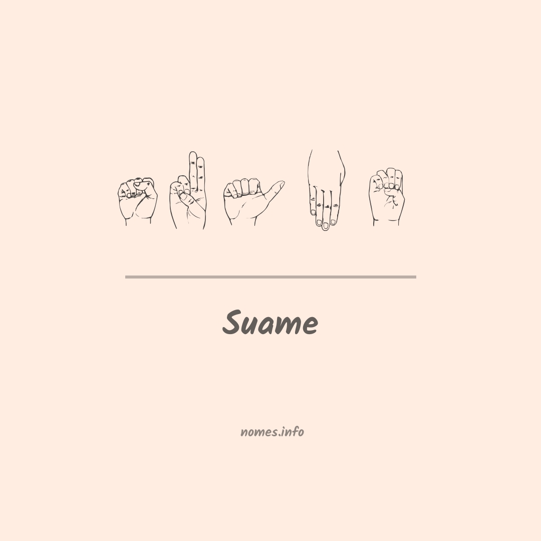 Suame em Libras