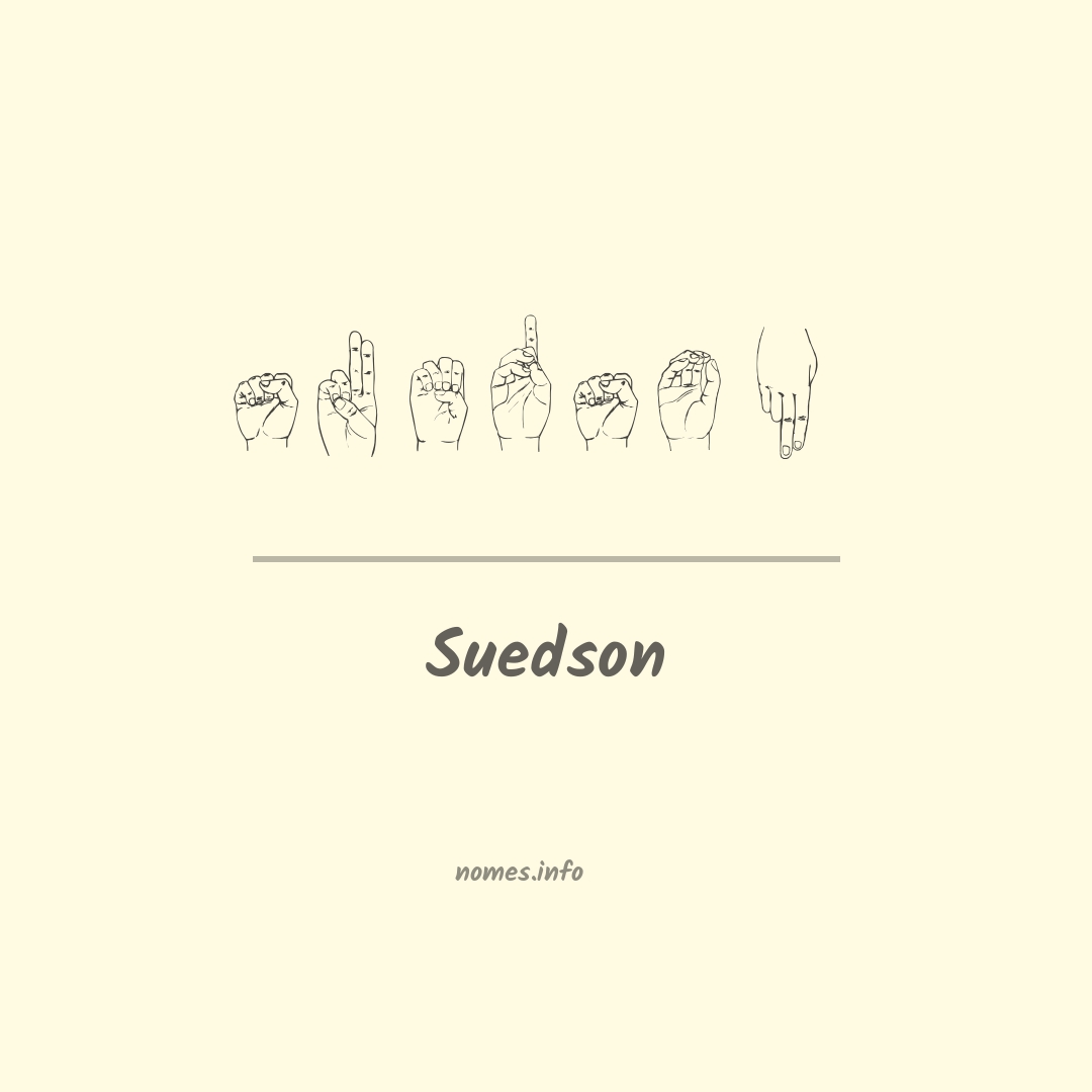 Suedson em Libras