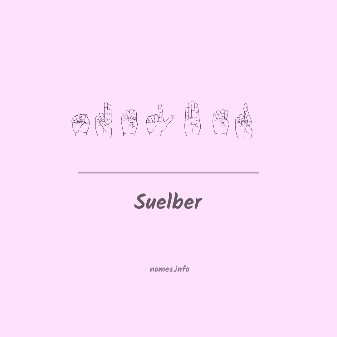Suelber em Libras