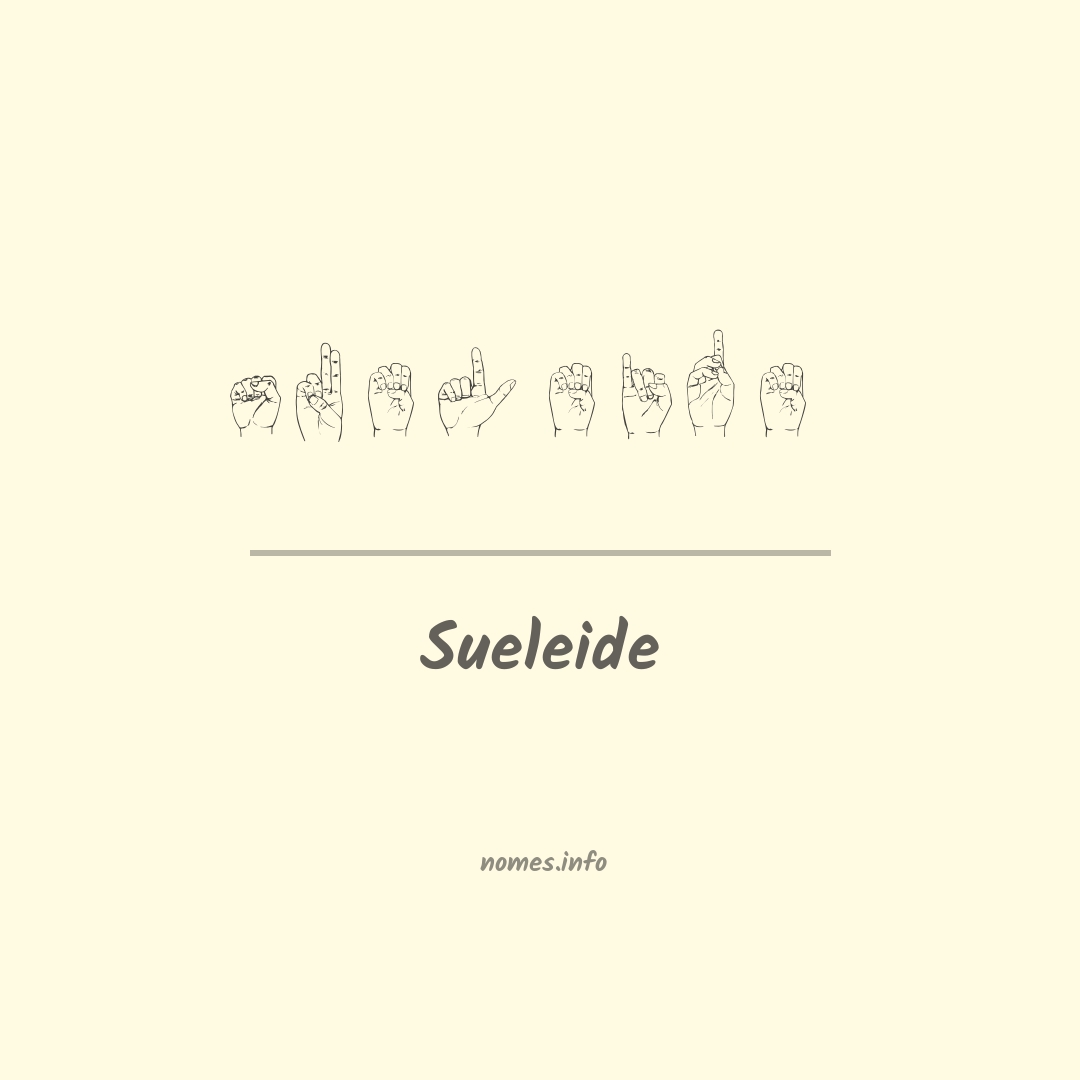 Sueleide em Libras