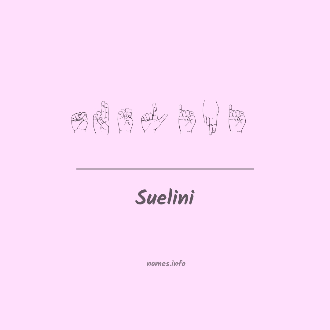 Suelini em Libras