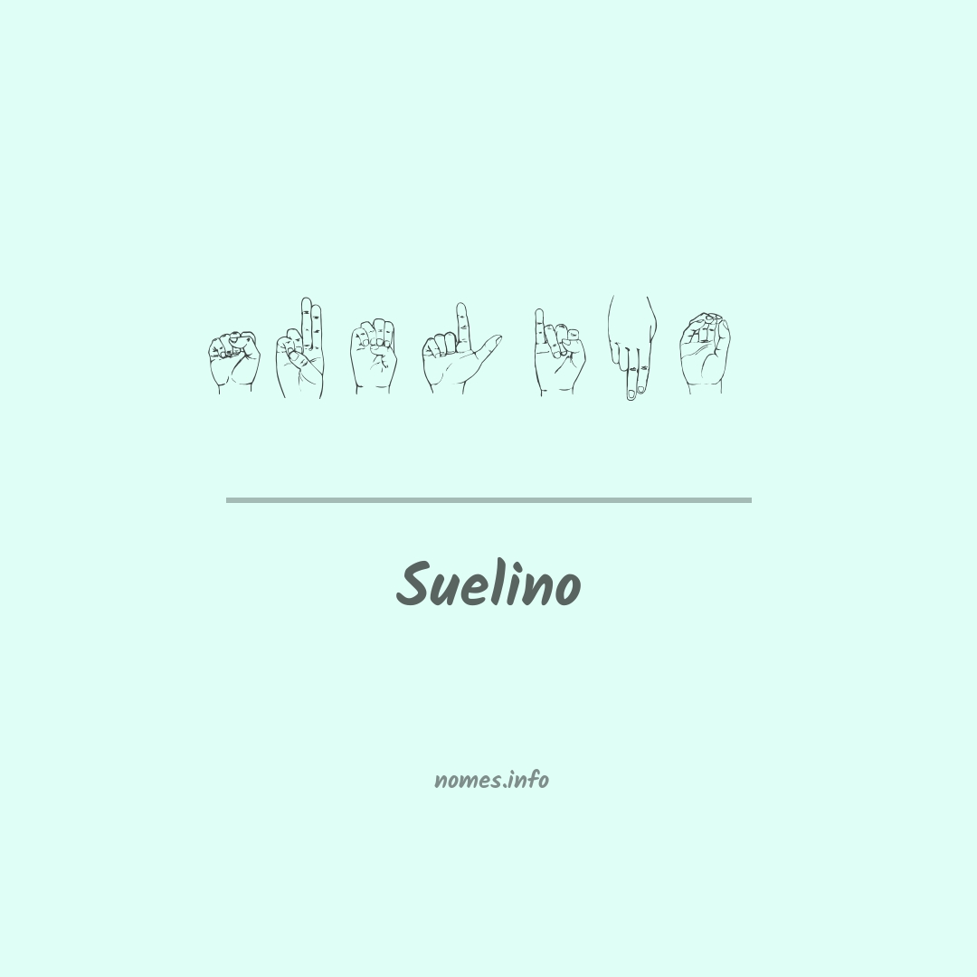 Suelino em Libras