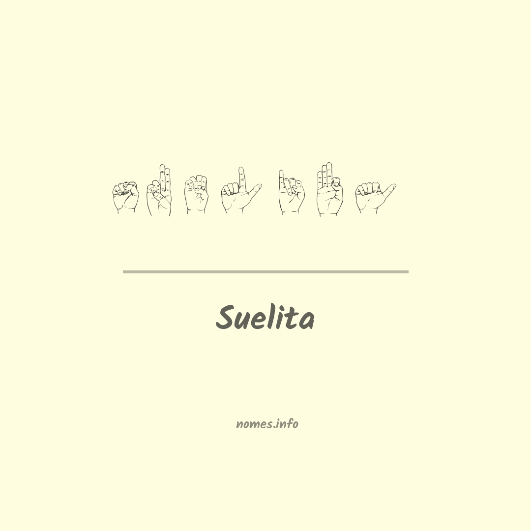 Suelita em Libras