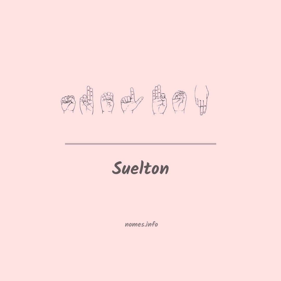 Suelton em Libras