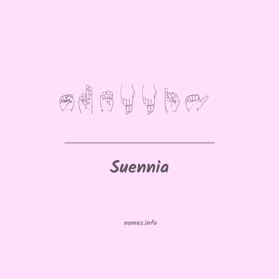 Suennia em Libras