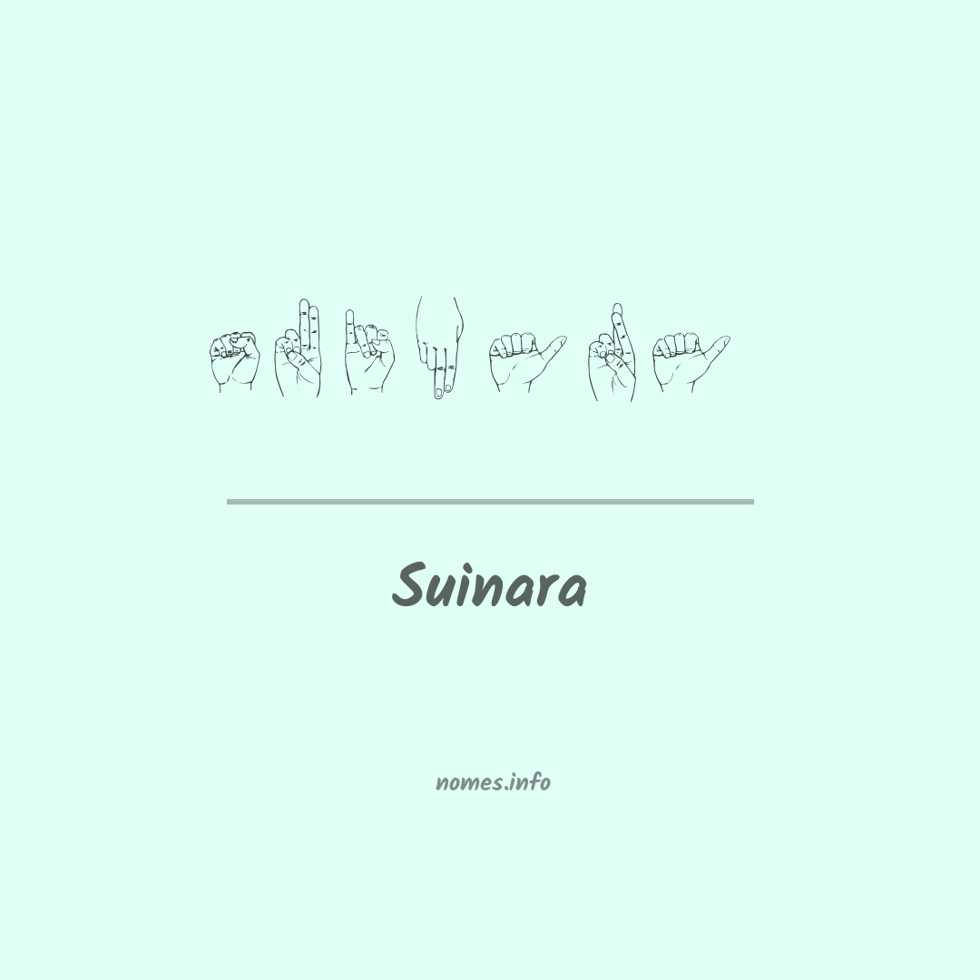 Suinara em Libras