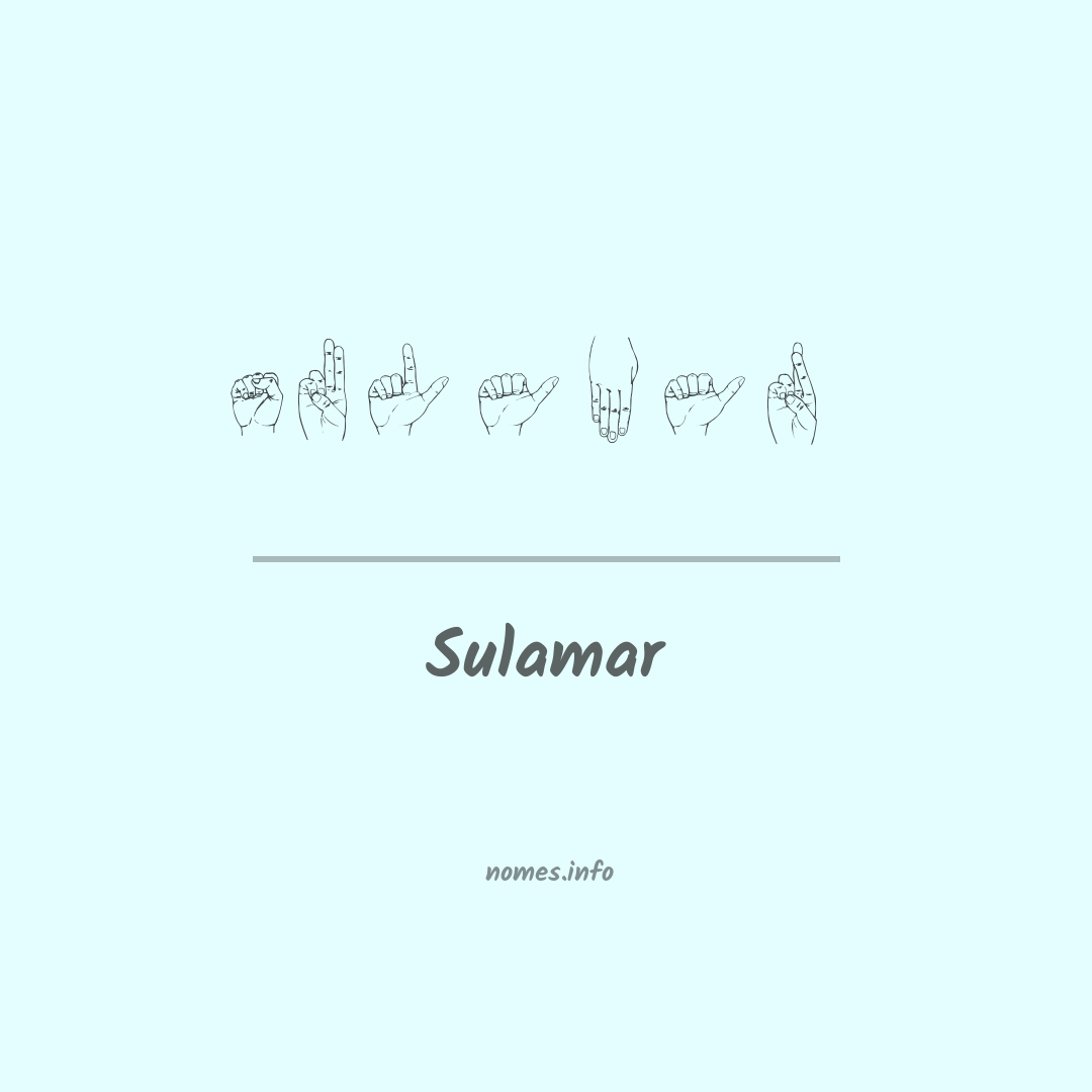 Sulamar em Libras