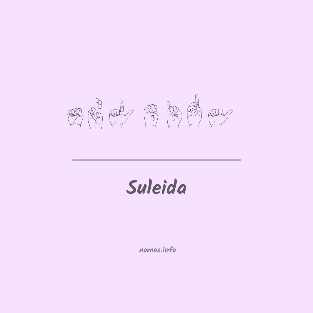 Suleida em Libras