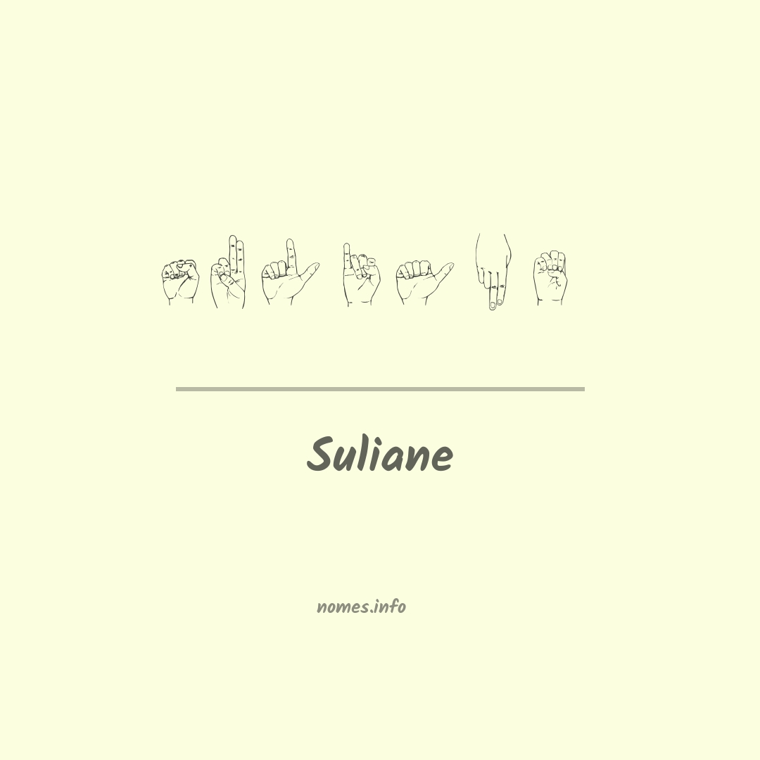 Suliane em Libras